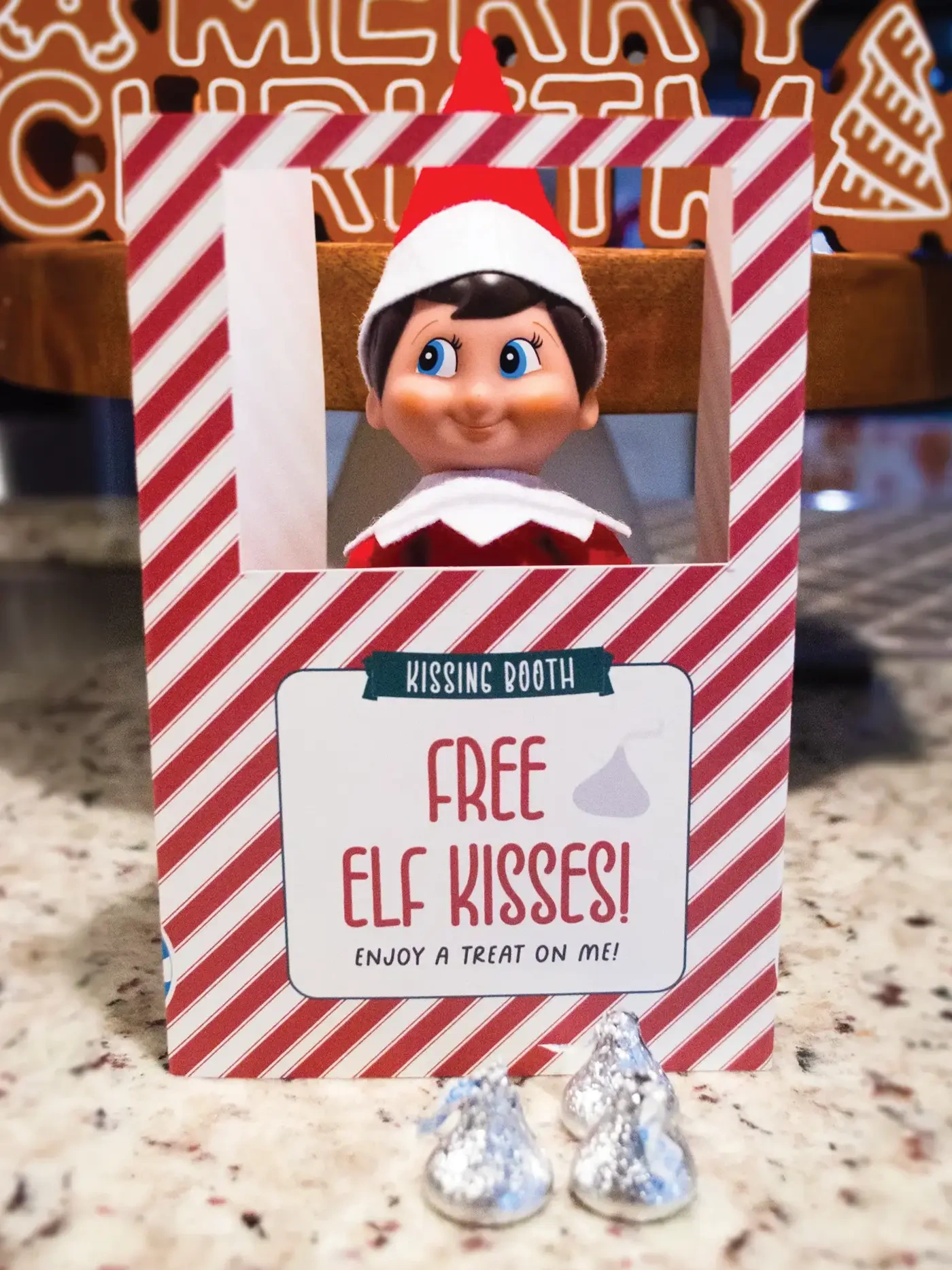 Free Printable Elf On The Shelf Kissing Booth - Favorite Printables within Elf On The Shelf Kissing Booth Free Printable