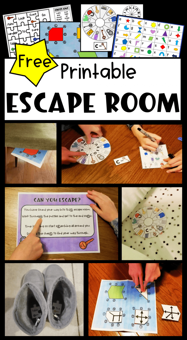 Free Printable Escape Room For Kids intended for Free Printable Escape Room Game