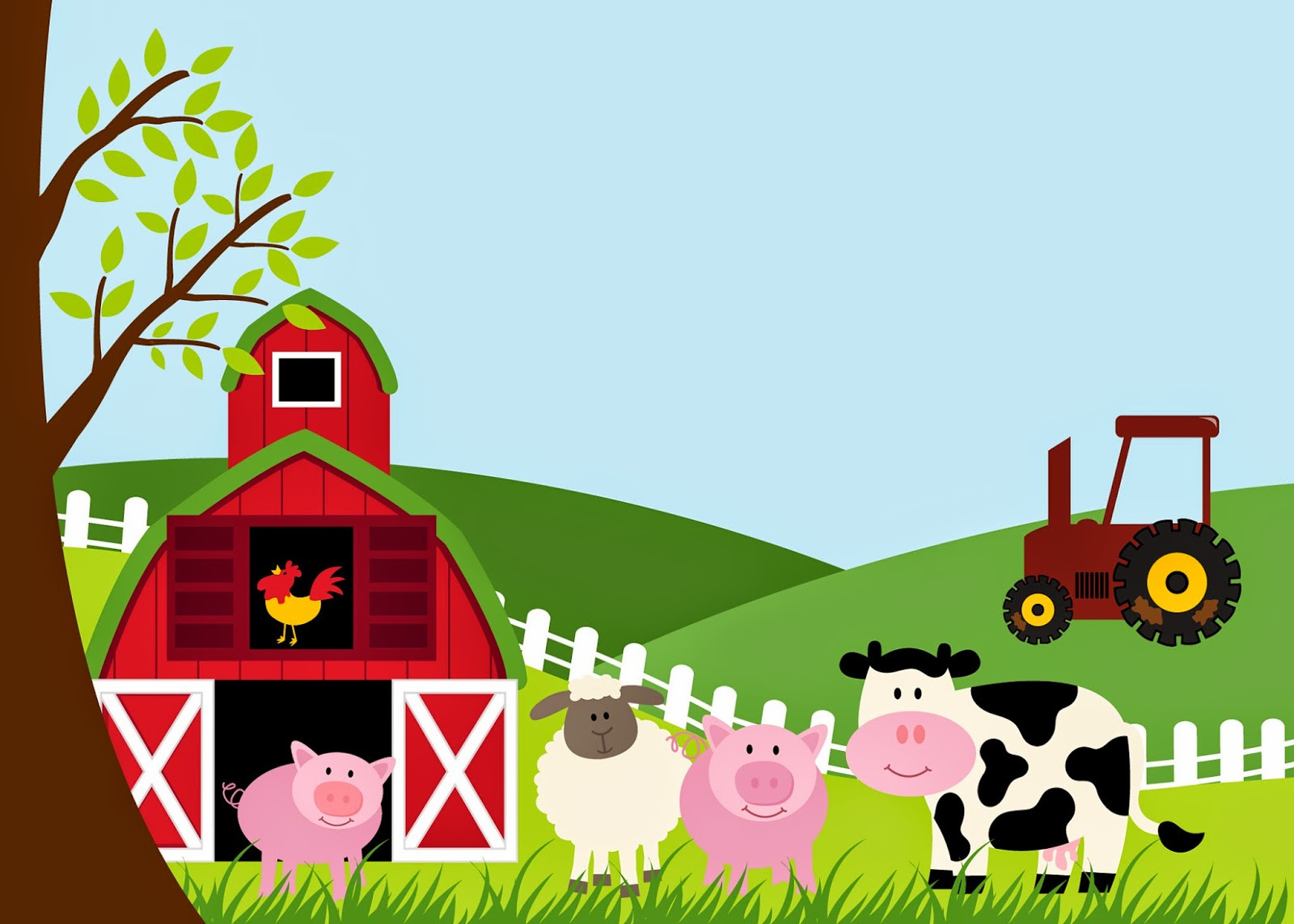 Free Printable Farm Party Invitations. - Oh My Fiesta! In English regarding Free Printable Farm Birthday Invitations