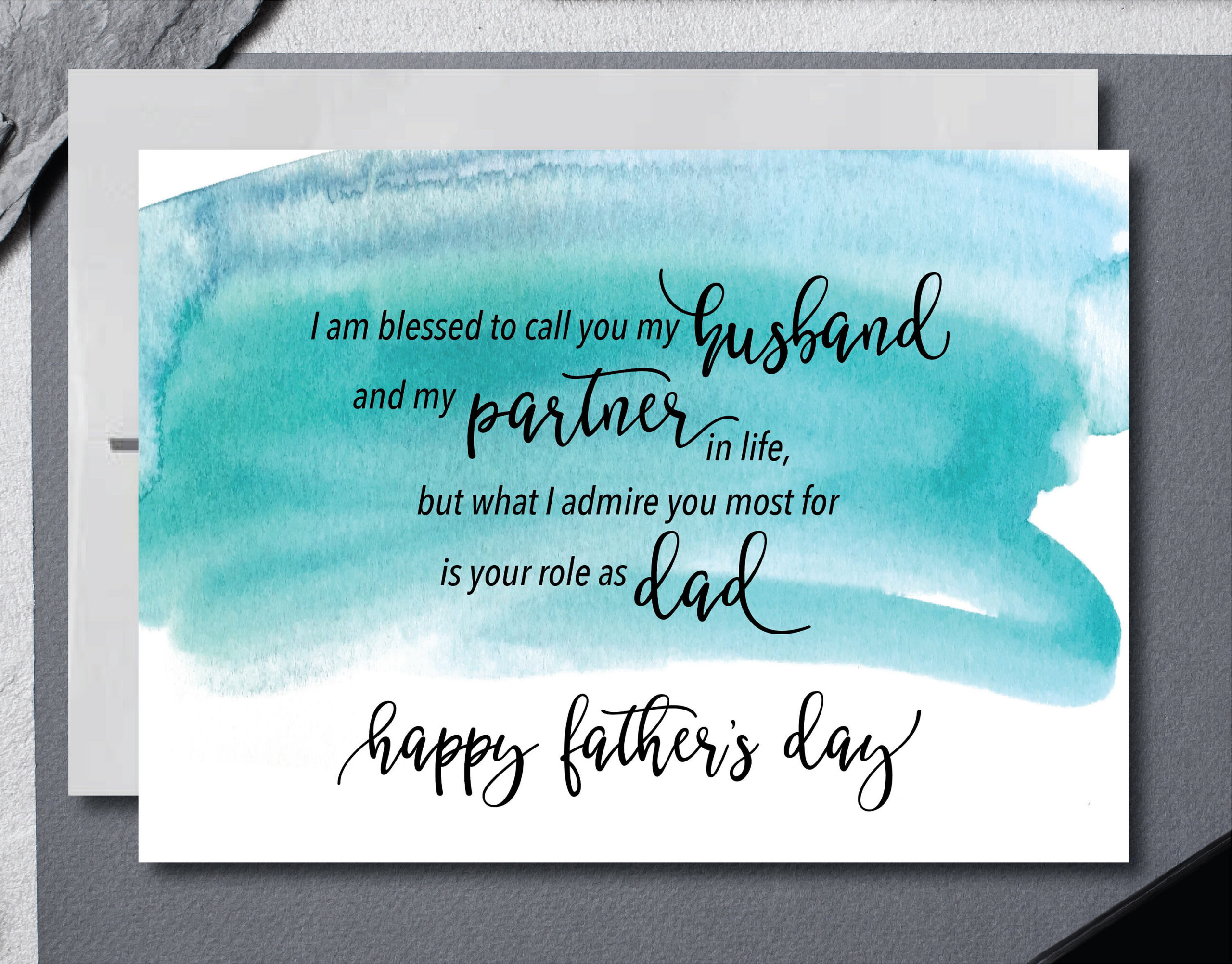 Free Printable Father'S Day Card For Husband Fathers Day Card pertaining to Free Printable Father's Day Card From Wife To Husband