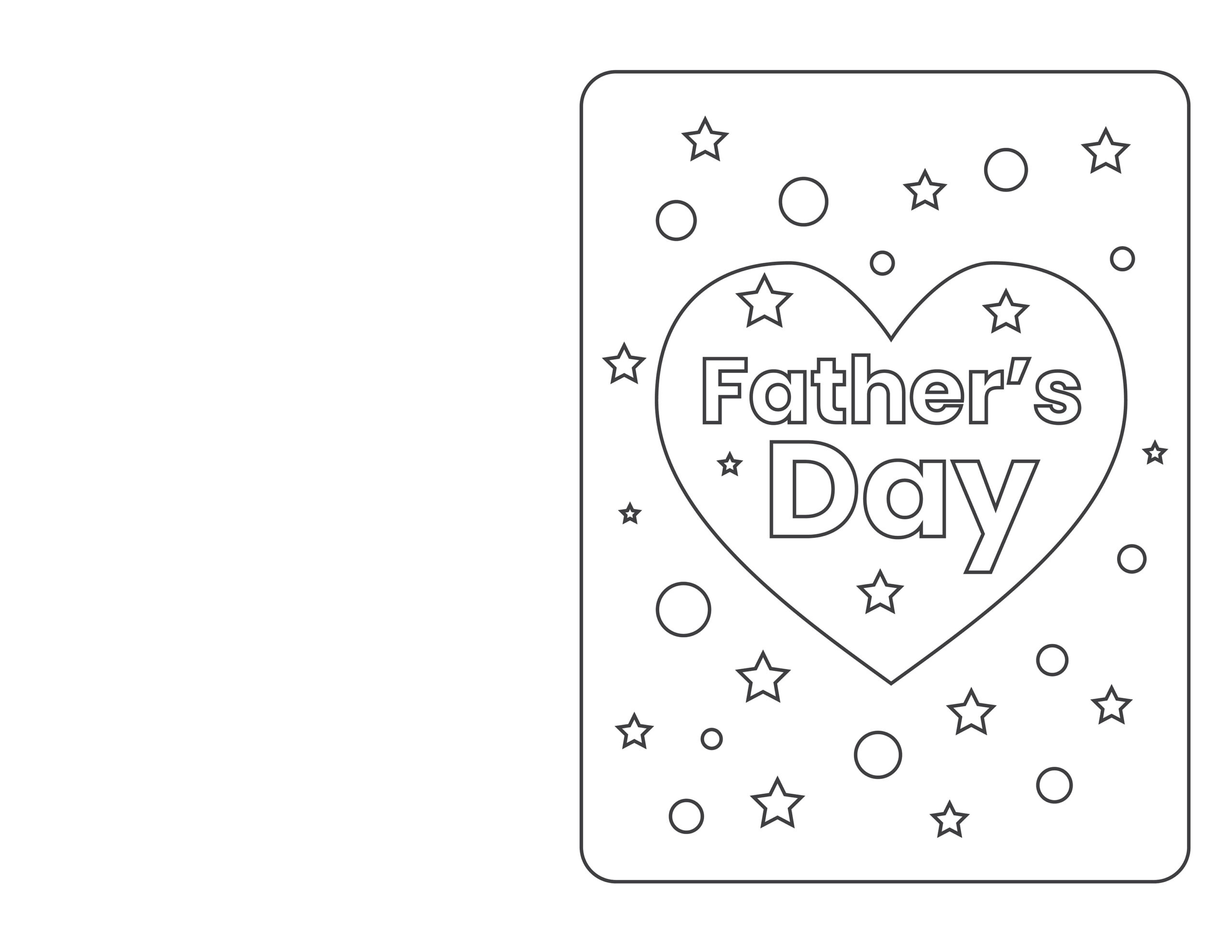 Free Printable Fathers Day Cards For Kids To Color - Happy throughout Free Printable Fathers Day Cards For Preschoolers