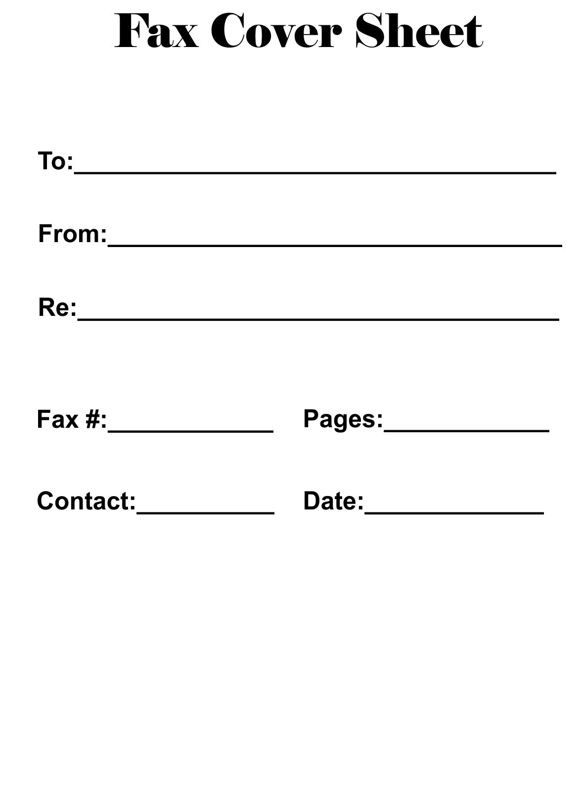 Free Printable Fax Cover Sheet - Free Printable Calendar Templates intended for Free Printable Fax Cover Sheet Pdf