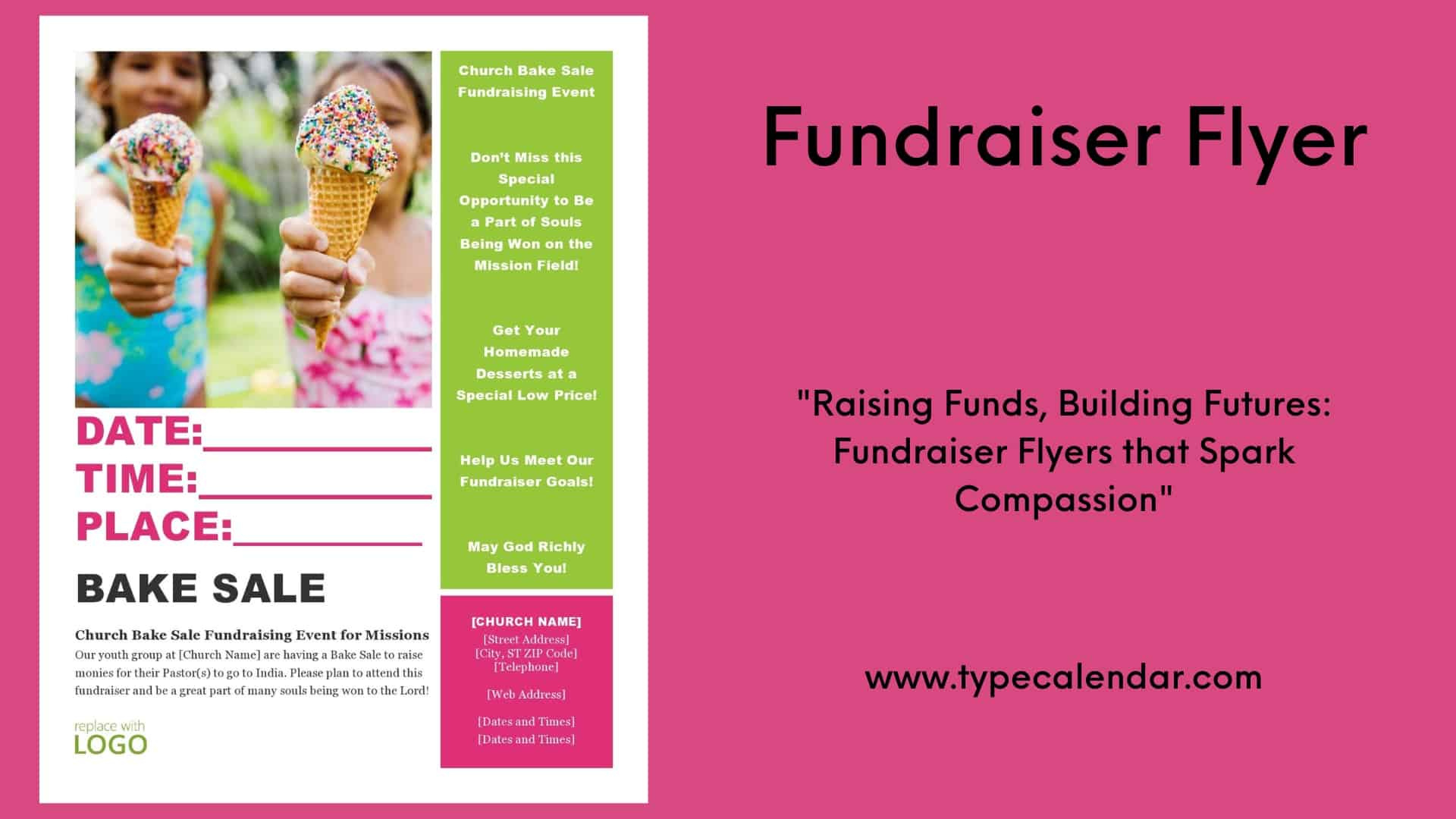 Free Printable Fundraiser Flyer Templates [Word, Pdf] throughout Free Printable Fundraiser Flyer Templates