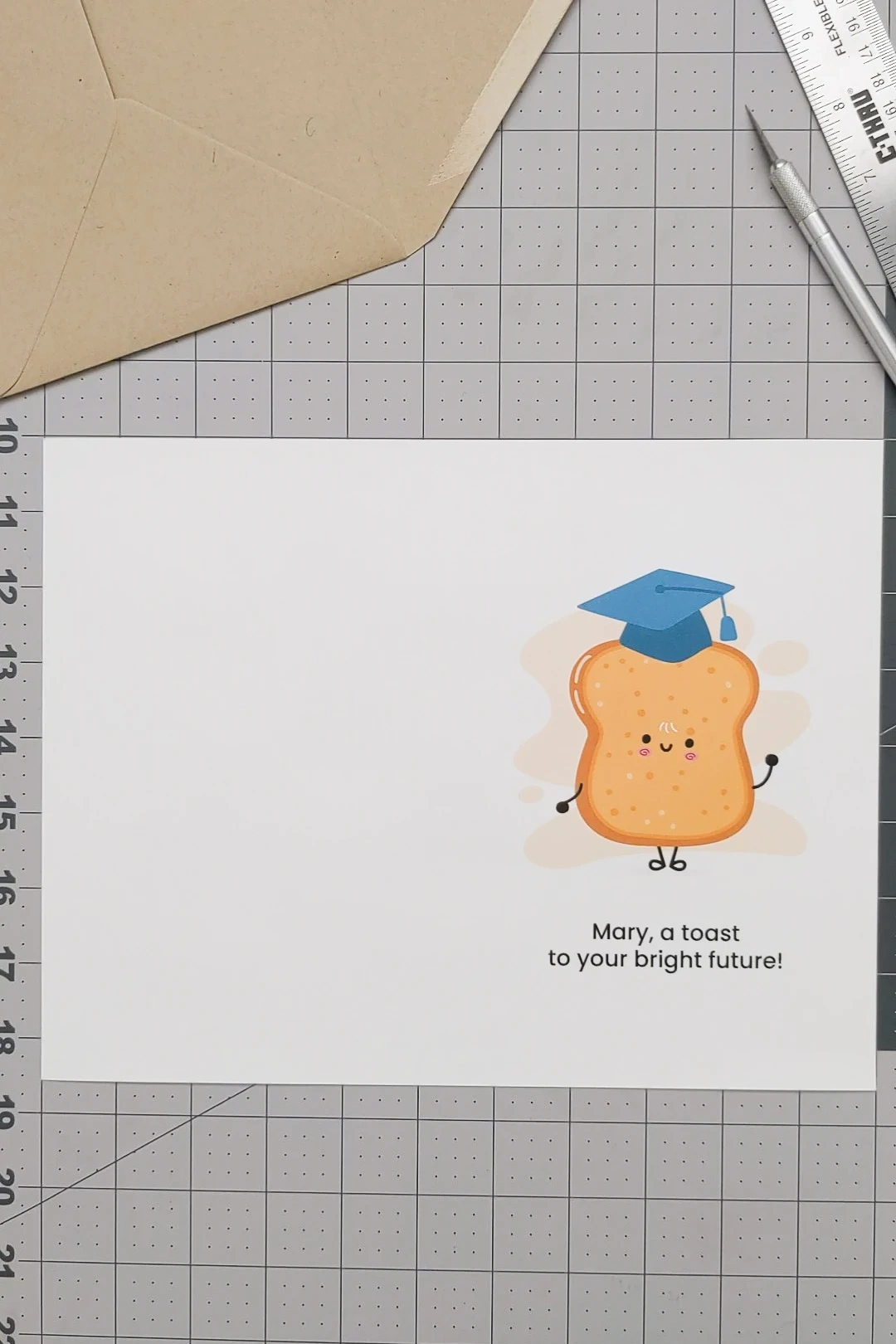 Free Printable Funny Graduation Card To 'Toast' Your Graduate for Graduation Cards Free Printable Funny