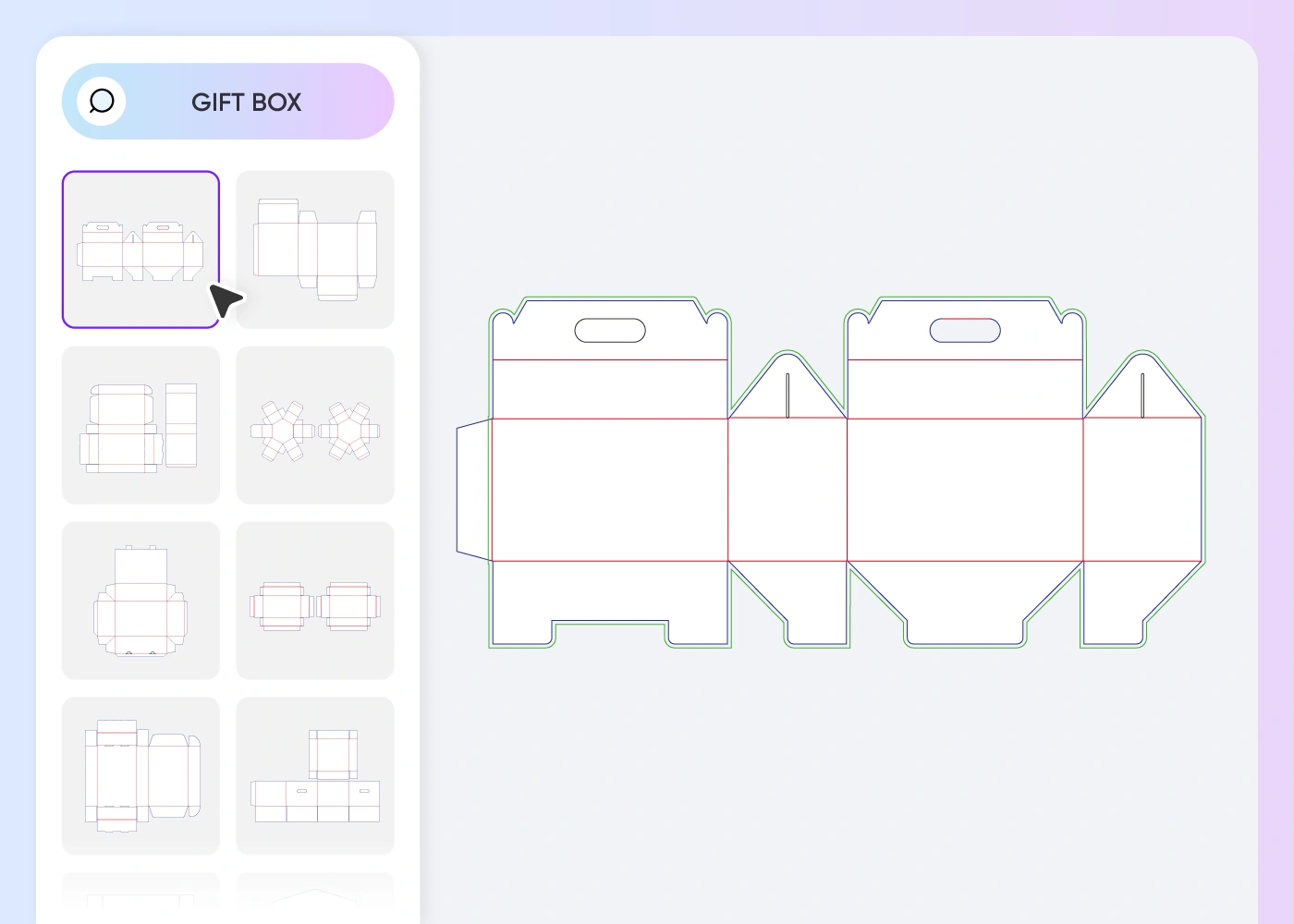Free &amp;amp; Printable Gift Box Templates | Free Download for Box Templates Free Printable
