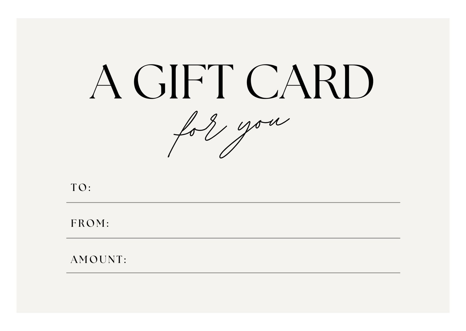 Free, Printable Gift Certificate Templates To Customize | Canva intended for Free Printable Gift Certificates