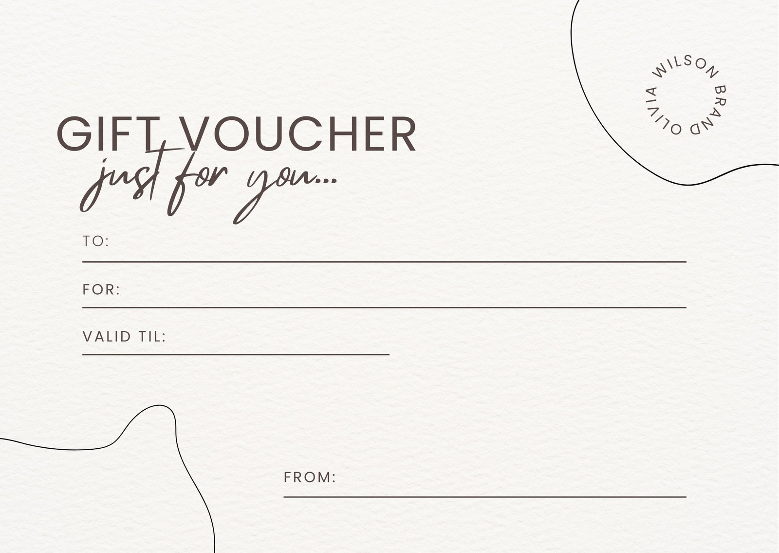 Free, Printable Gift Certificate Templates To Customize | Canva throughout Free Printable Gift Vouchers Uk