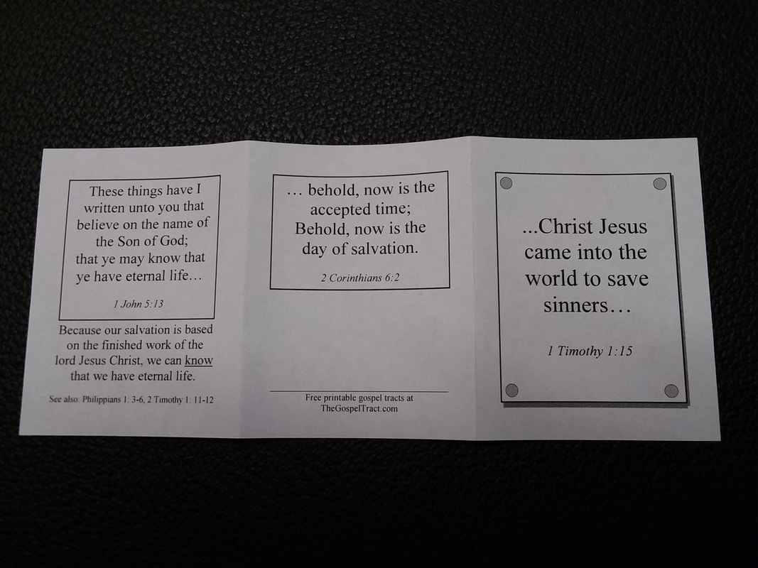 Free, Printable Gospel Tracts In English And Spanish - The Gospel in Free Printable Gospel Tracts For Children