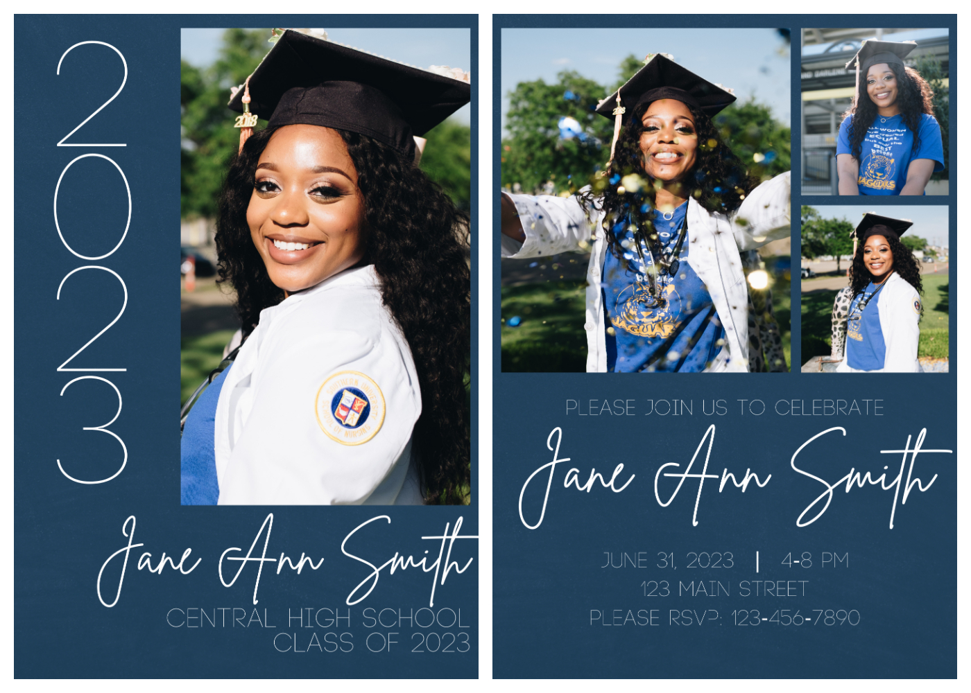 Free Printable Graduation Invitations 2018 - Clip Art Library for Free Printable Graduation Invitations 2018