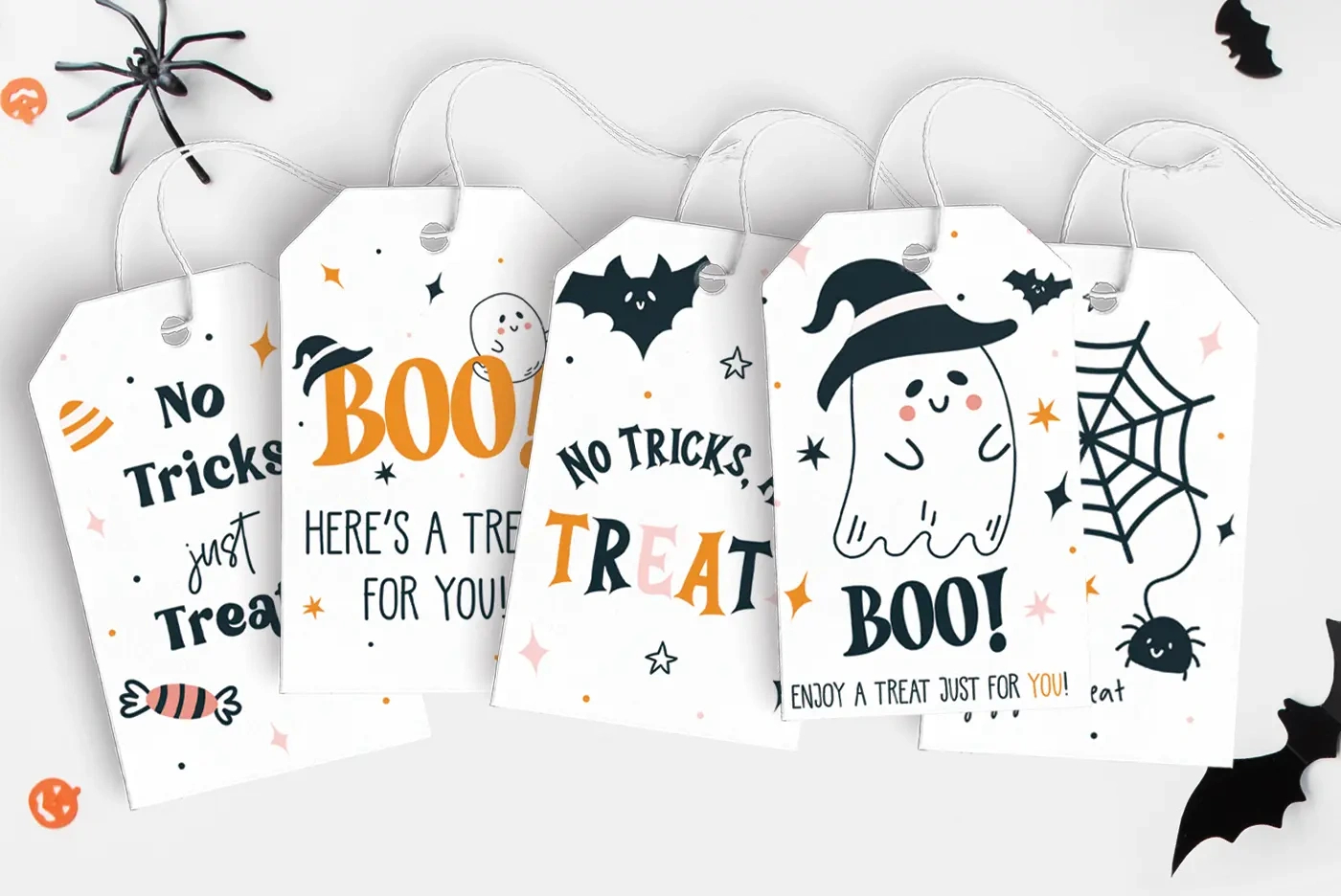 Free Printable Halloween Treat Bag Tags - Favorite Printables inside Free Printable Halloween Labels For Treat Bags