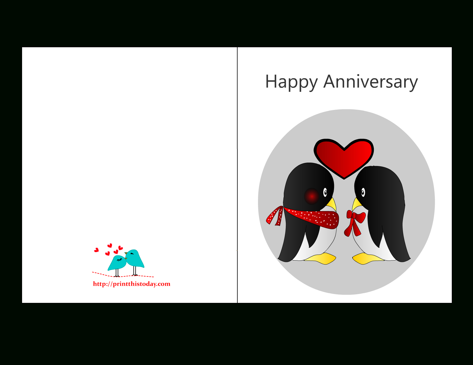 Free Printable Happy Anniversary Cards - Worksheets Library intended for Free Printable Anniversary Cards For Couple
