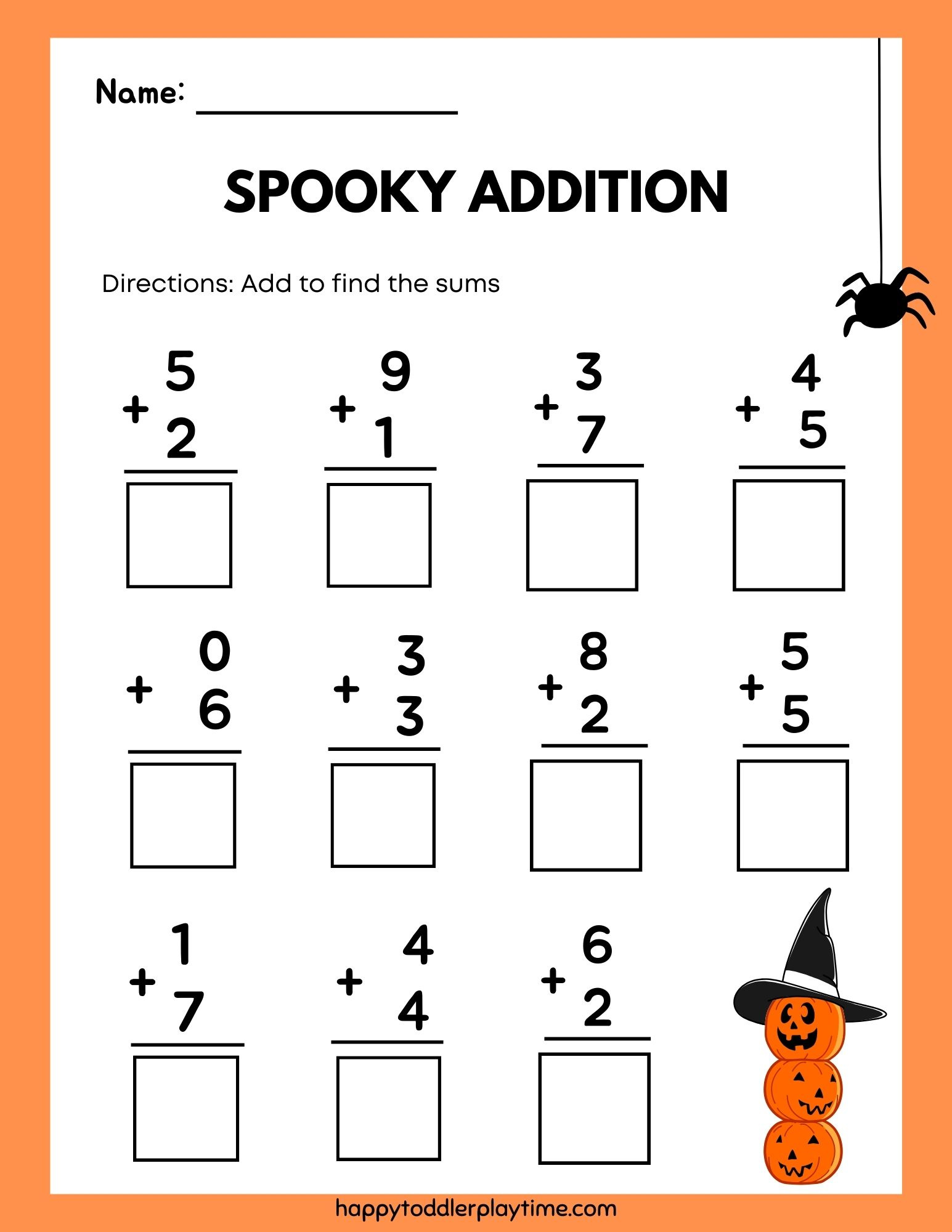 Free Printable Kindergarten Counting Worksheets - Happy Toddler intended for Www Free Printable Worksheets