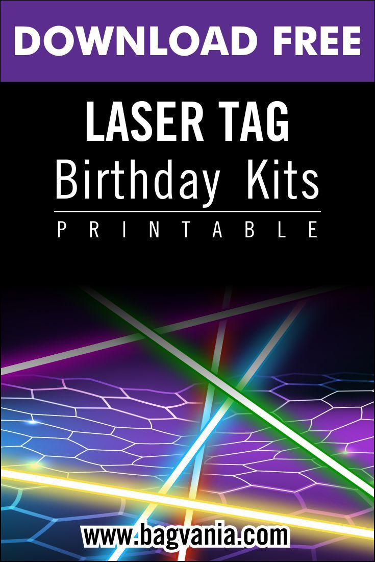 Free Printable Laser Tag Birthday Party Kits Template regarding Free Printable Laser Tag Invitation Template
