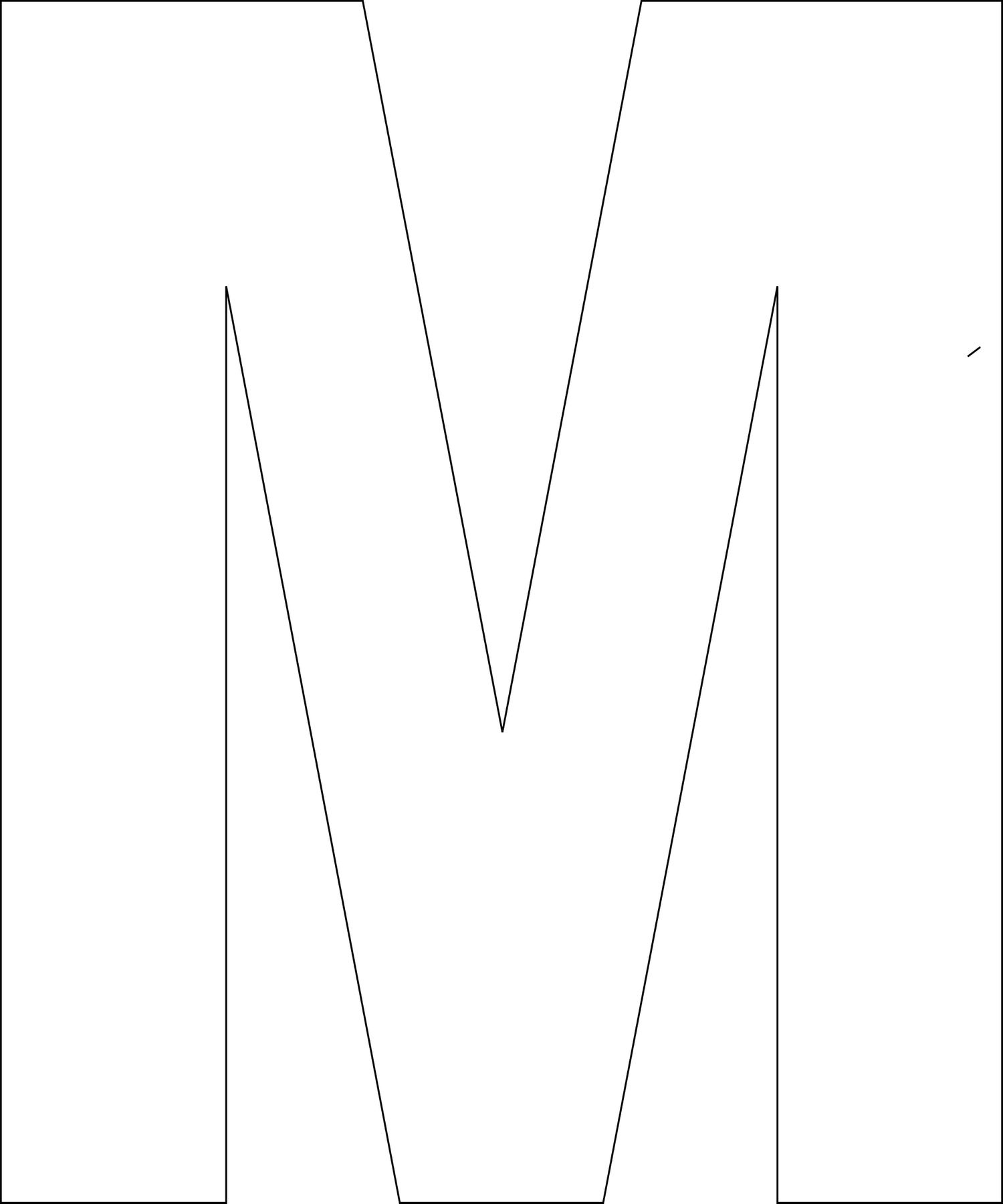 Free Printable Letters Template: Uppercase Alphabet - Worksheets inside Free Printable Large Uppercase Alphabet Letters