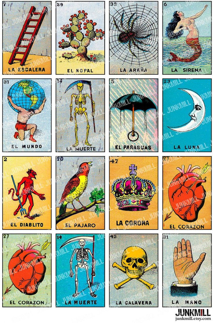 Free Printable Loteria Game throughout Free Printable Loteria Game
