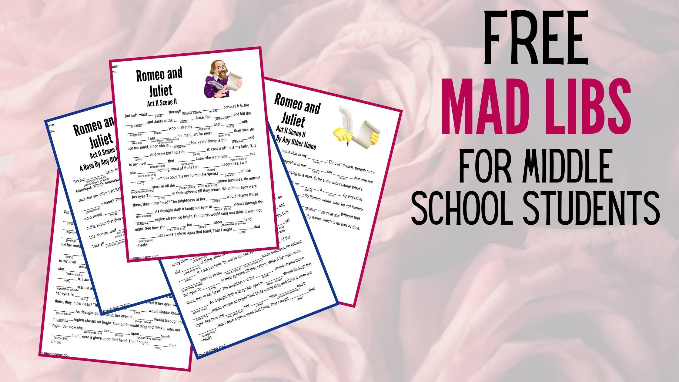 Free Printable Mad Libs For Middle School Students - Worksheets pertaining to Free Printable Mad Libs For Middle School Students