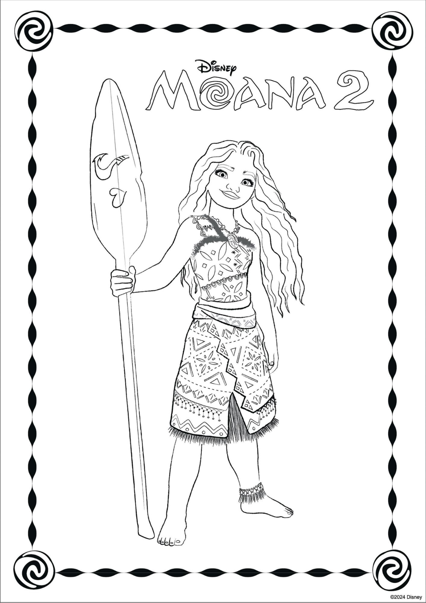 Free Printable Moana 2 Coloring Pages For Kids - Seeing Dandy Blog for Moana Free Printables