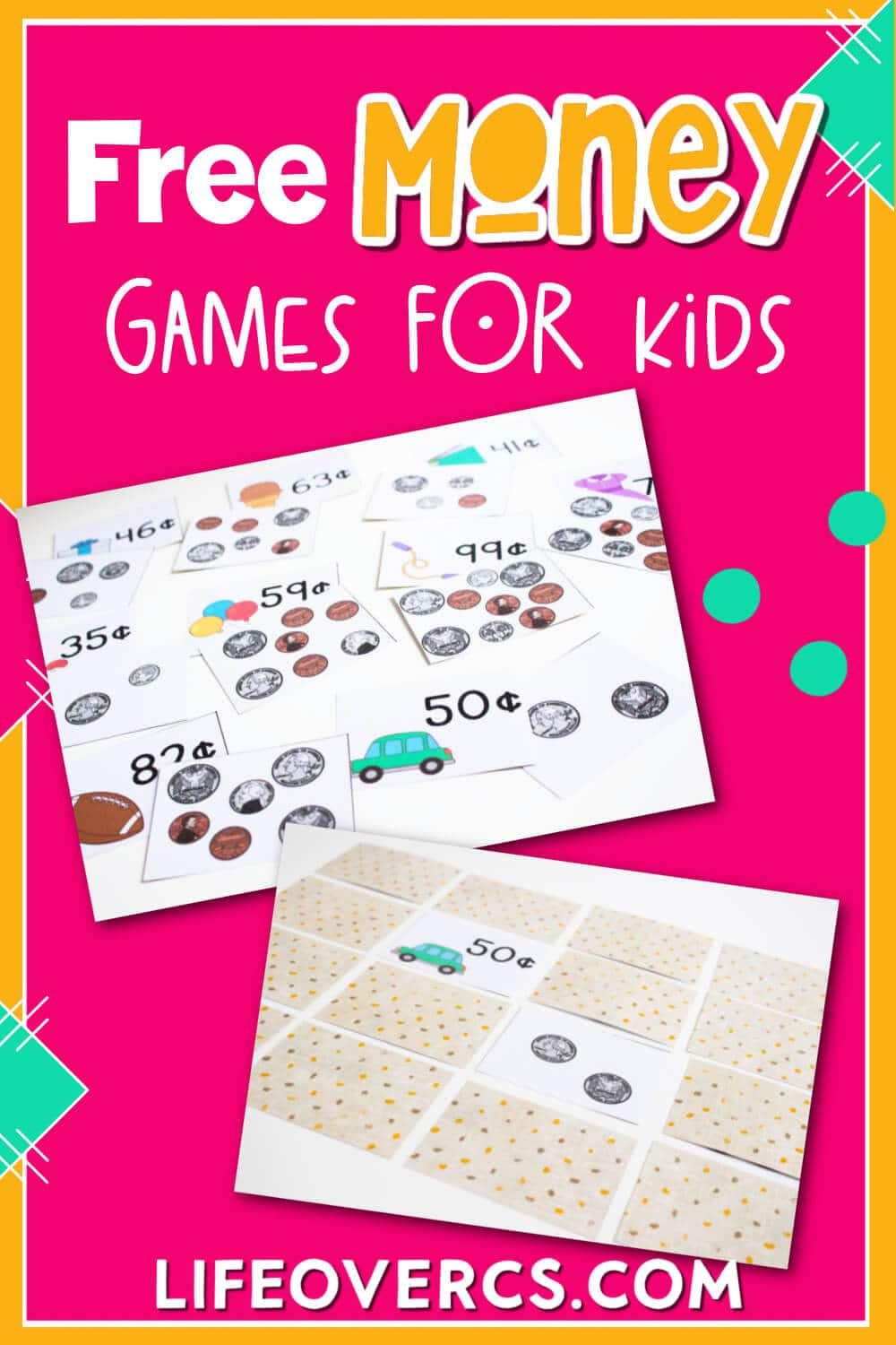 Free Printable Money Game For Kids: Counting Coins for Free Printable Game Money