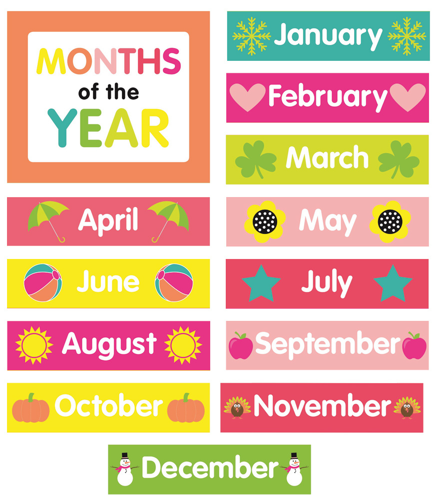 Free Printable Months Of The Year Labels - Printable Party Favors with regard to Free Printable Months Of The Year Labels