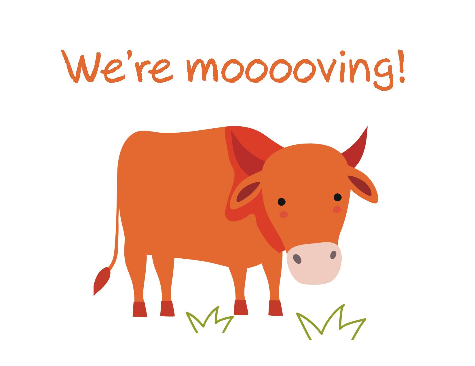 Free Printable Moving Announcement Change Of Address Card with We Re Moving Cards Free Printable