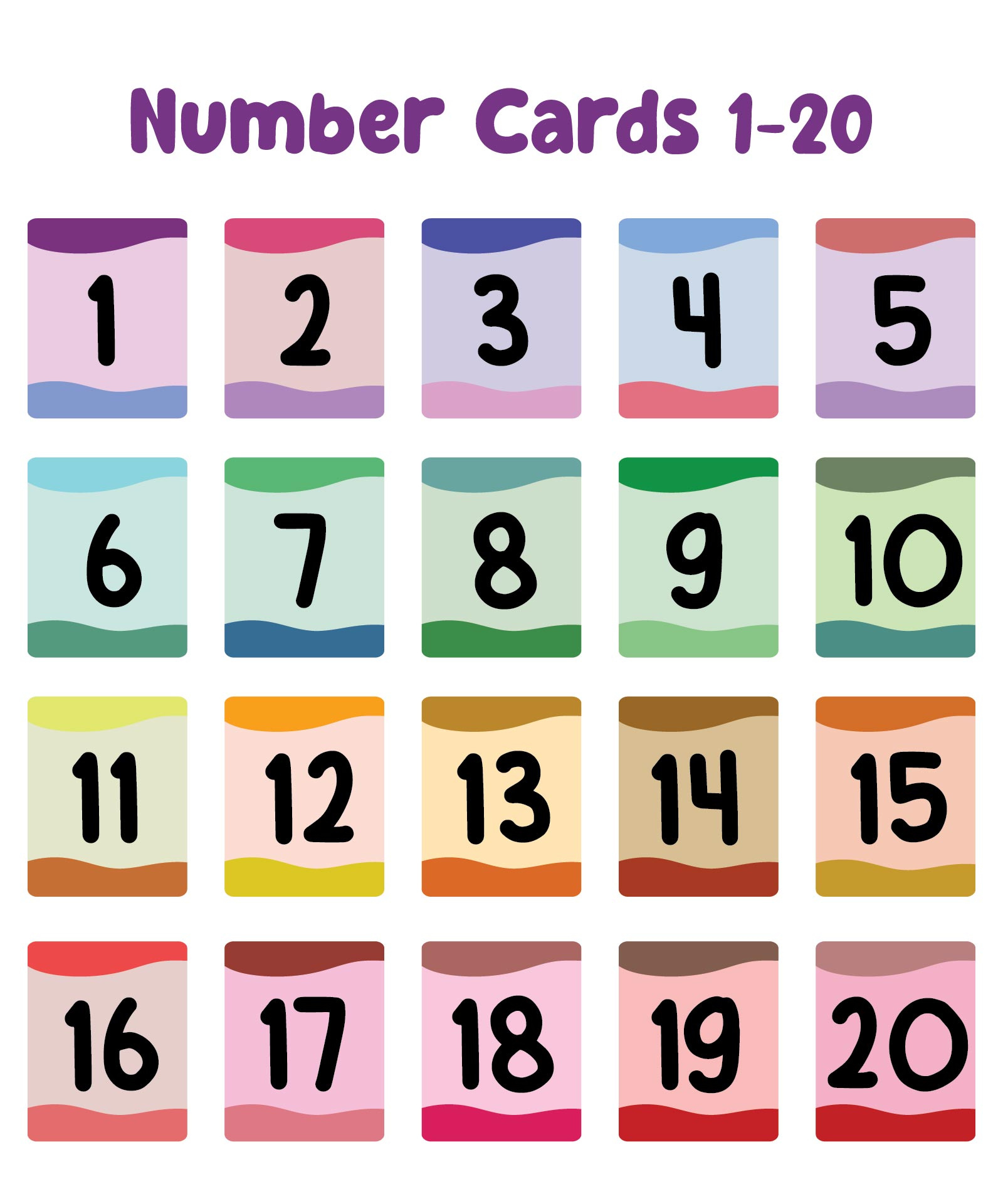 Free Printable Numbers 1 To 20 Worksheets - Worksheets Library pertaining to Free Printable Numbers 1 20