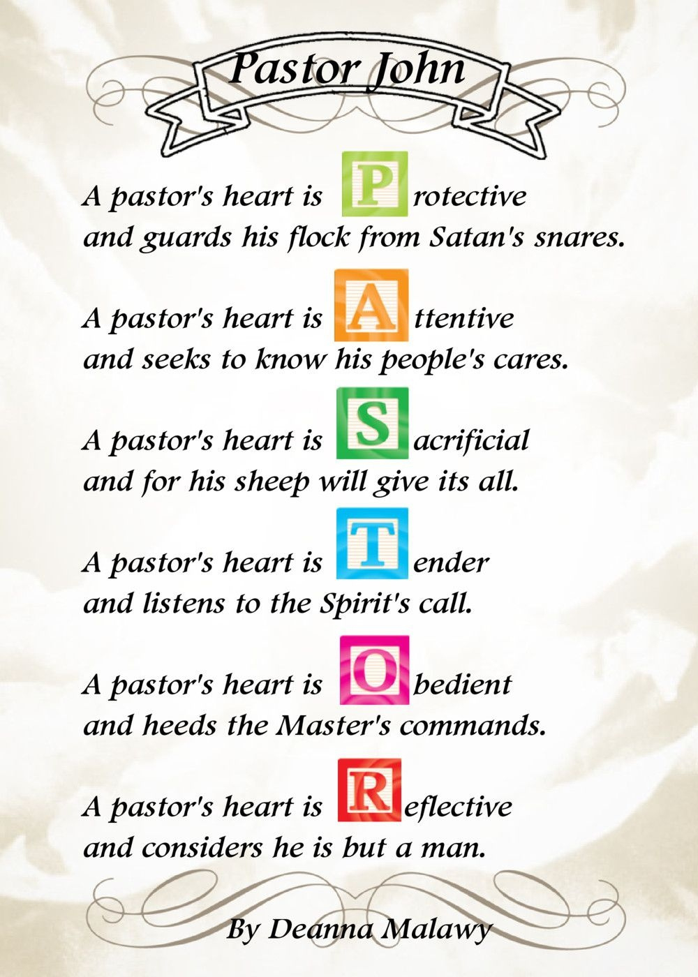 Free Printable Pastor Appreciation Poems - Printable Party Favors in Pastor Appreciation Cards Free Printable