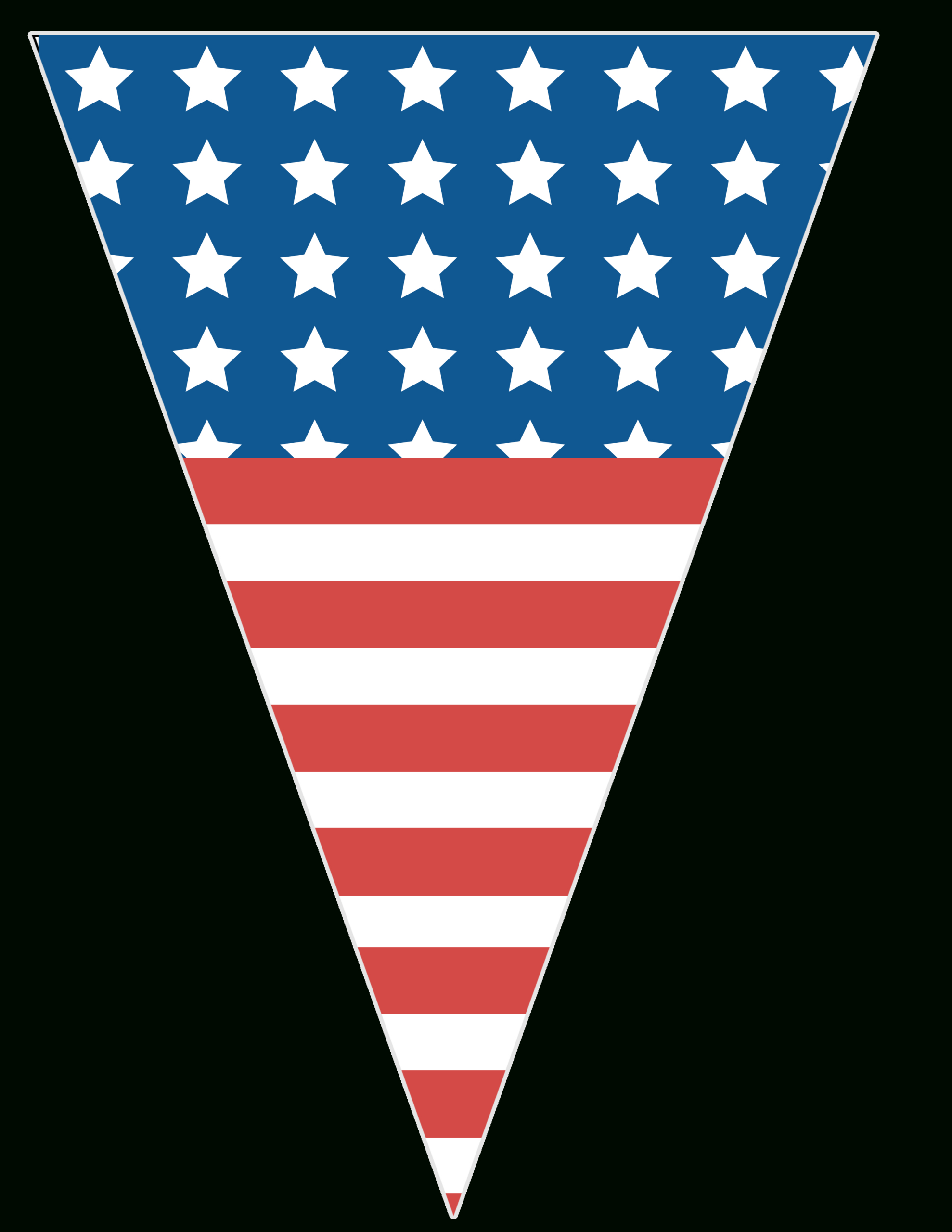 Free Printable Patriotic Banner Letters (+Numbers & Symbols inside Free Printable Patriotic Banner