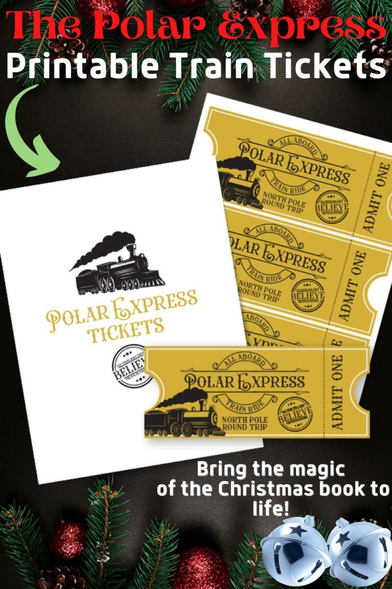 Free Printable Polar Express Train Tickets Pdf intended for Free Polar Express Printable Tickets