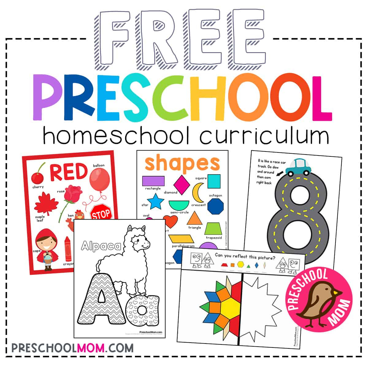 Free Printable Preschool Worksheets - Preschool Mom regarding Free Printable Early Childhood Activities