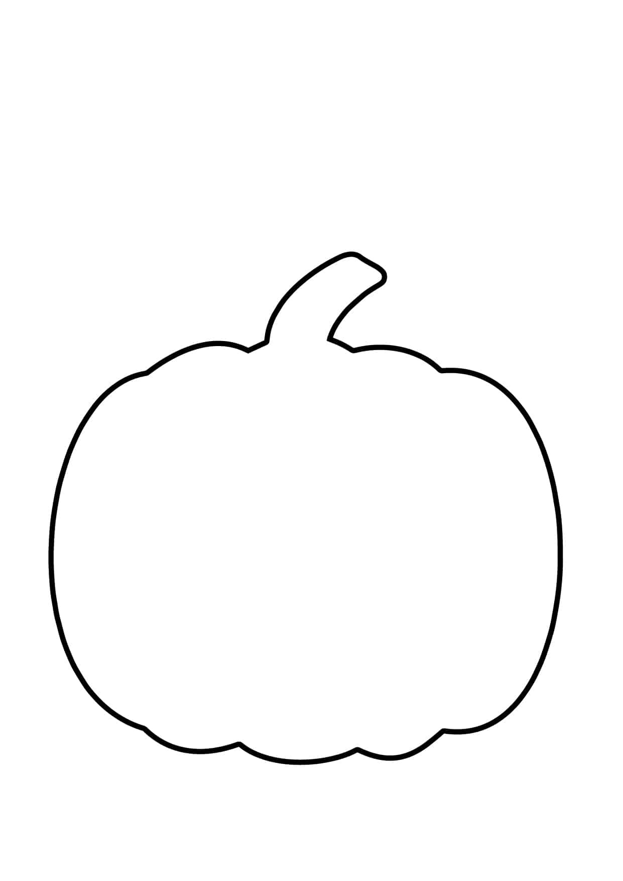 Free Printable Pumpkin Templates - Emma Owl pertaining to Pumpkin Shape Template Printable Free