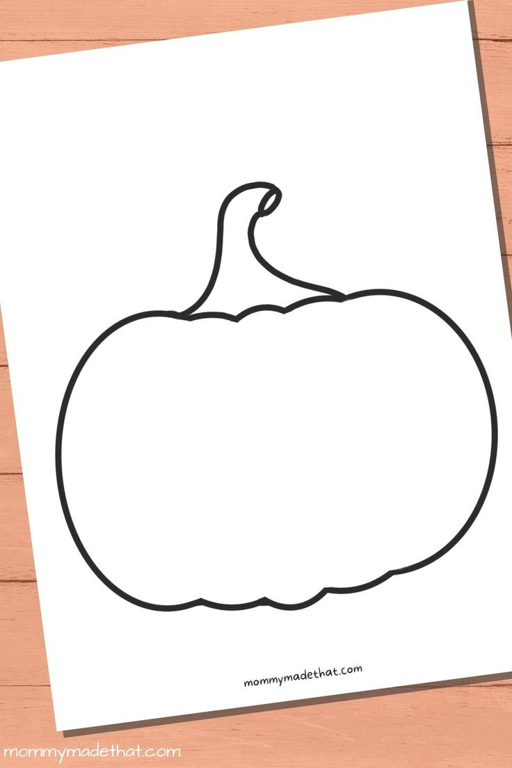 Free Printable Pumpkin Templates For Crafts And Activities in Pumpkin Shape Template Printable Free