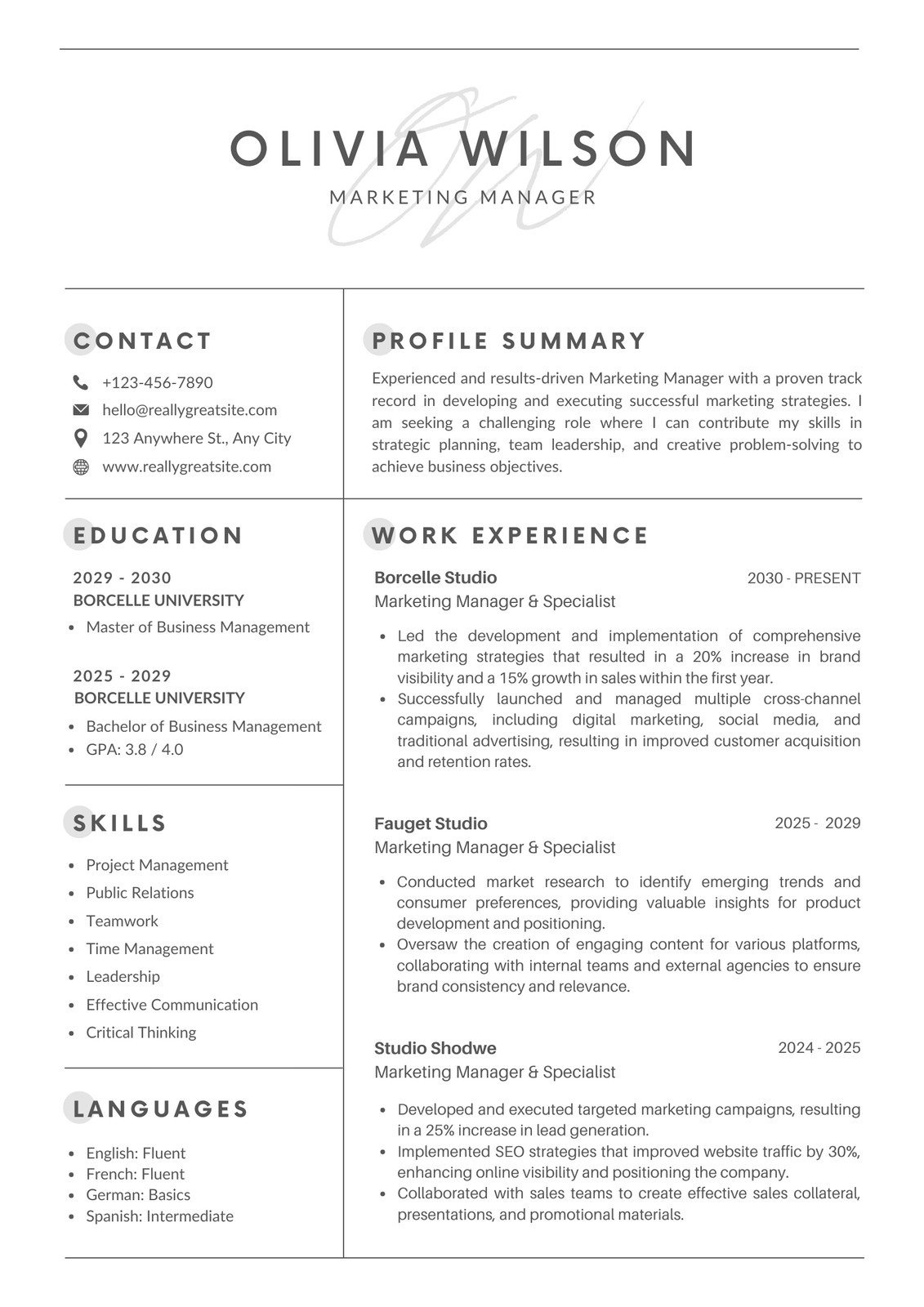 Free Printable Resume Templates You Can Customize | Canva regarding How To Make A Free Printable Resume