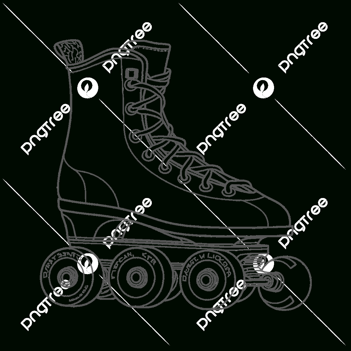 Free Printable Roller Skate Coloring Pages Image Of Cartoon Design with regard to Free Printable Roller Skate Template