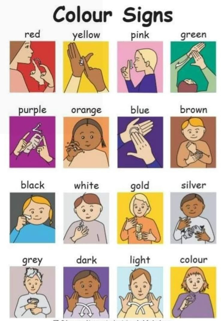 Free Printable Sign Language Words - Printable Party Favors within Free Printable Sign Language Dictionary