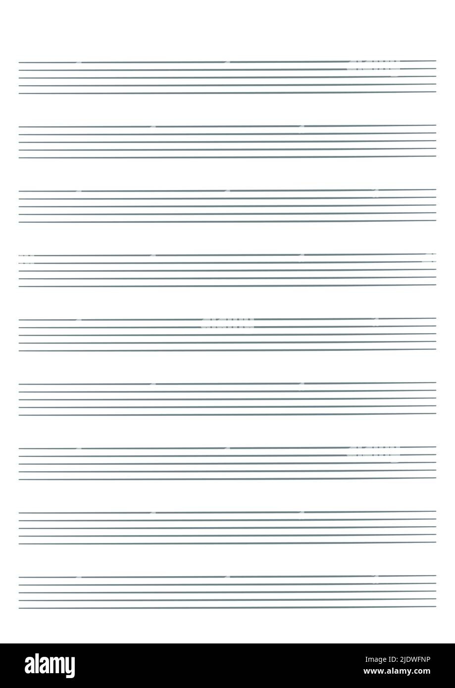 Free Printable Staff Paper @ Blank Sheet Music  - Worksheets intended for Free Printable Staff Paper Blank Sheet Music Net