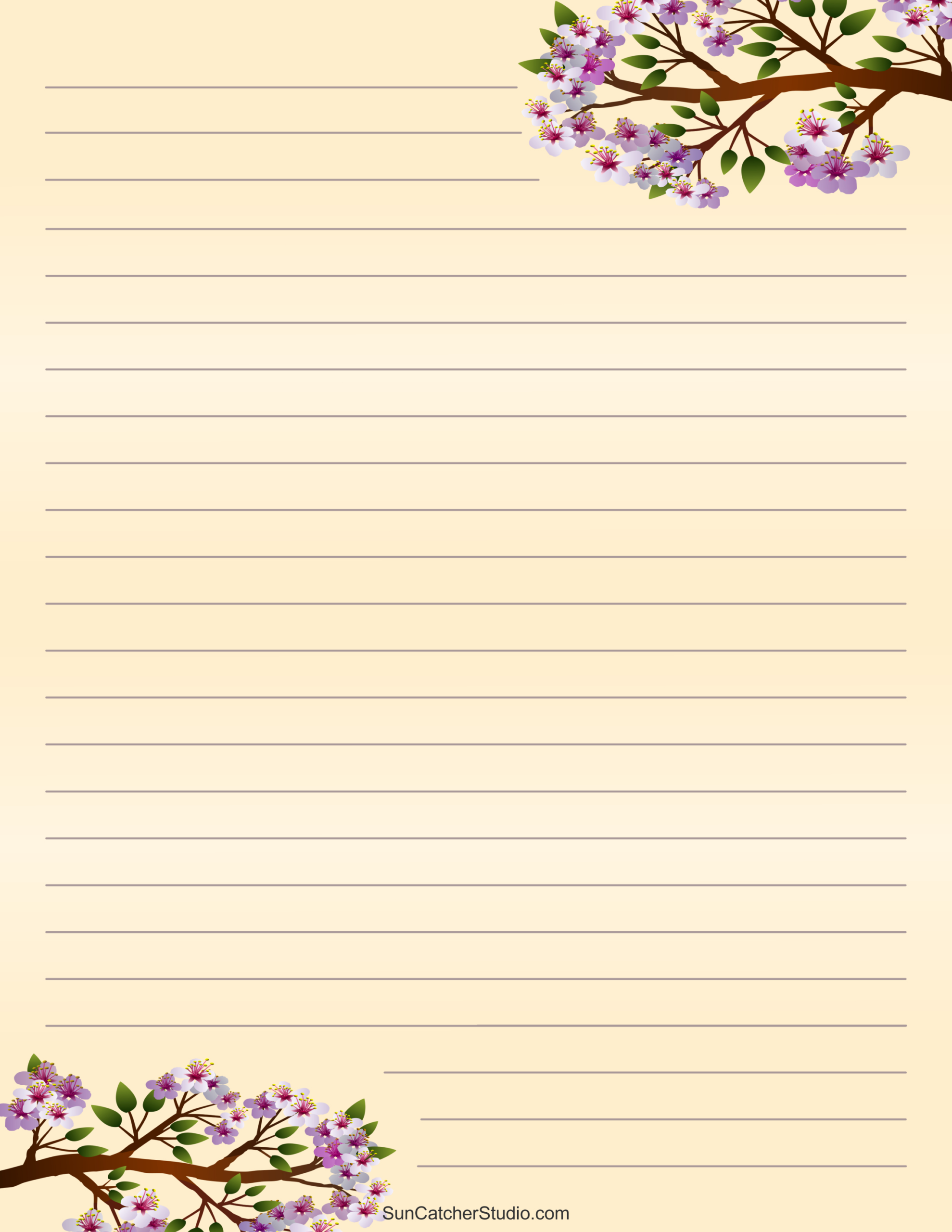 Free Printable Stationery And Lined Letter Writing Paper – Free intended for Free Printable Stationery Templates For Word