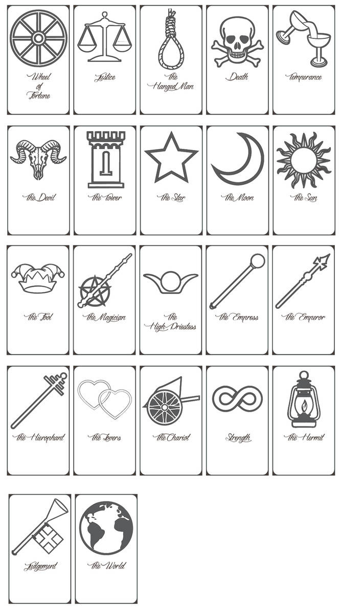 Free Printable Tarot Cards!Keniakittykat On Deviantart with regard to Free Printable Oracle Cards Pdf