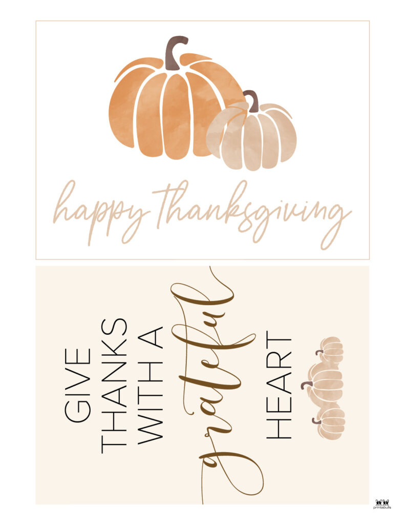 Free Printable Thanksgiving Cards | Printabulls throughout Free Printable Thanksgiving Cards