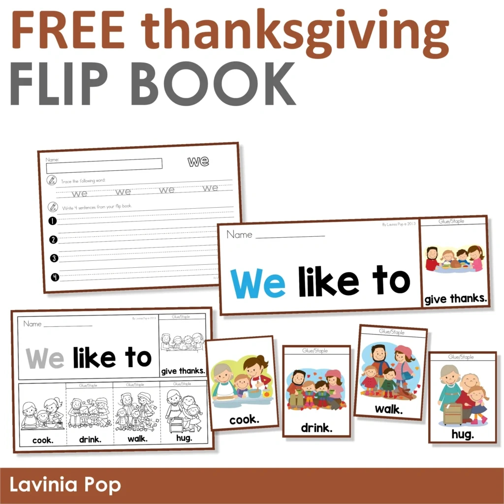 Free Printable Thanksgiving Reader regarding Thanksgiving Printable Books Free