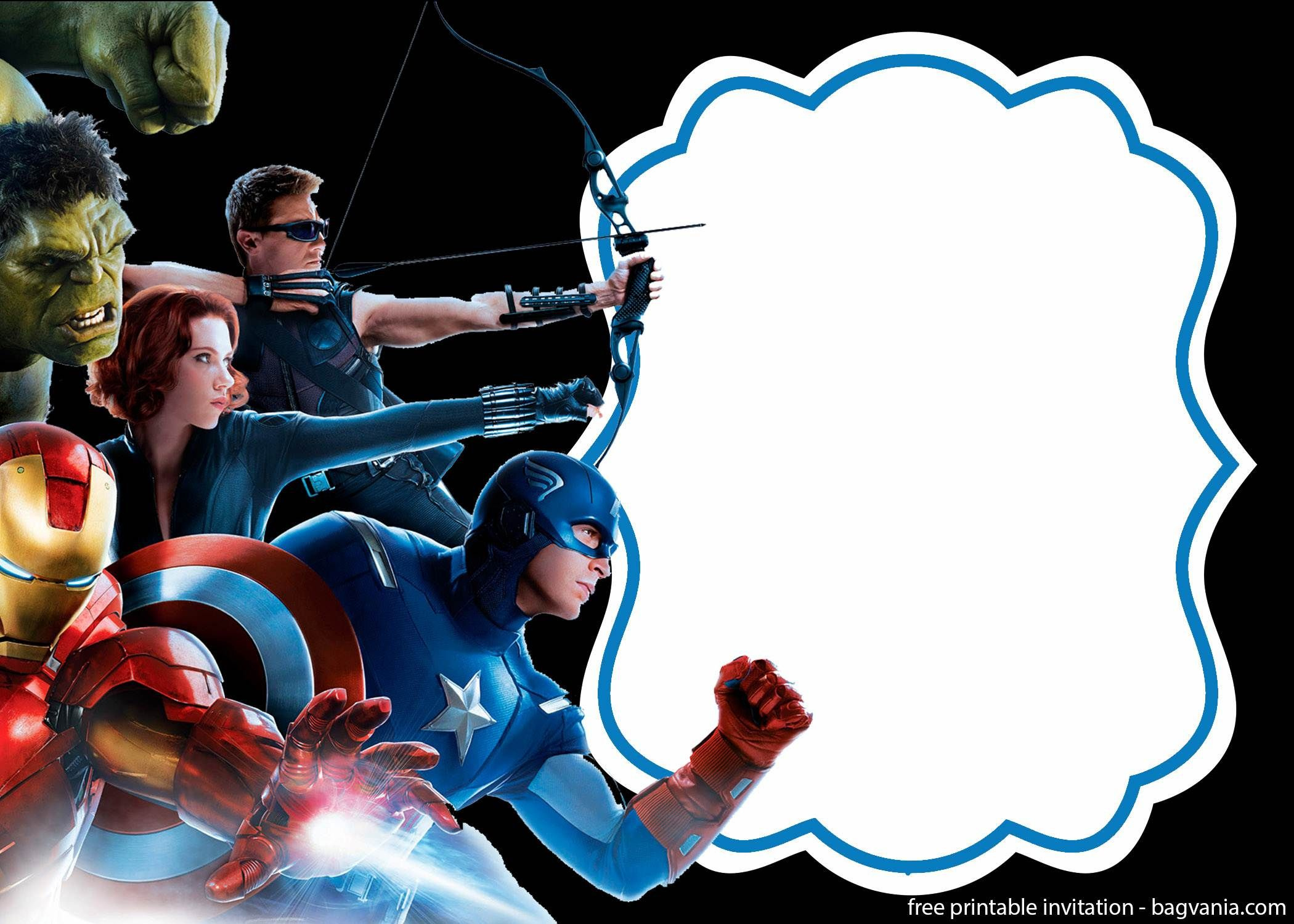 Free Printable The Avengers Invitation Template - Worksheets Library with Avengers Party Invitations Printable Free