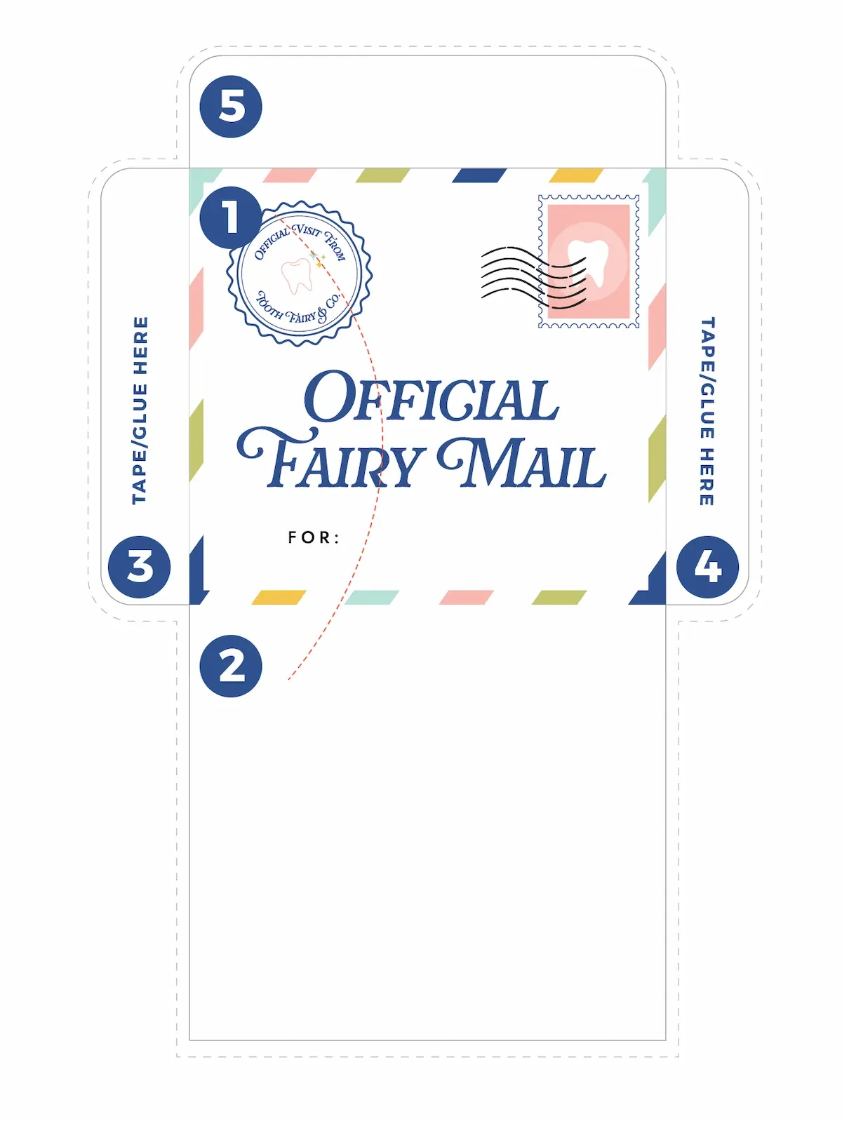 Free Printable Tooth Fairy Letter - Favorite Printables inside Free Printable Tooth Fairy Letter And Envelope