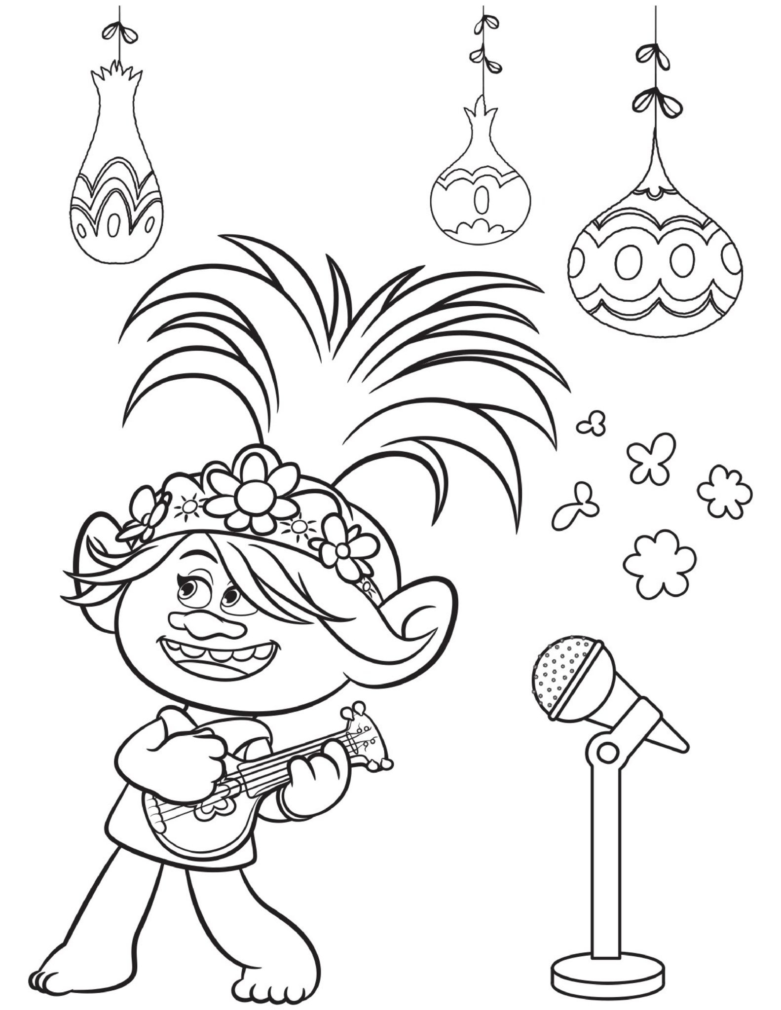Free Printable Trolls Coloring Pages, Activity Sheets, Zoom with Free Printable Trolls