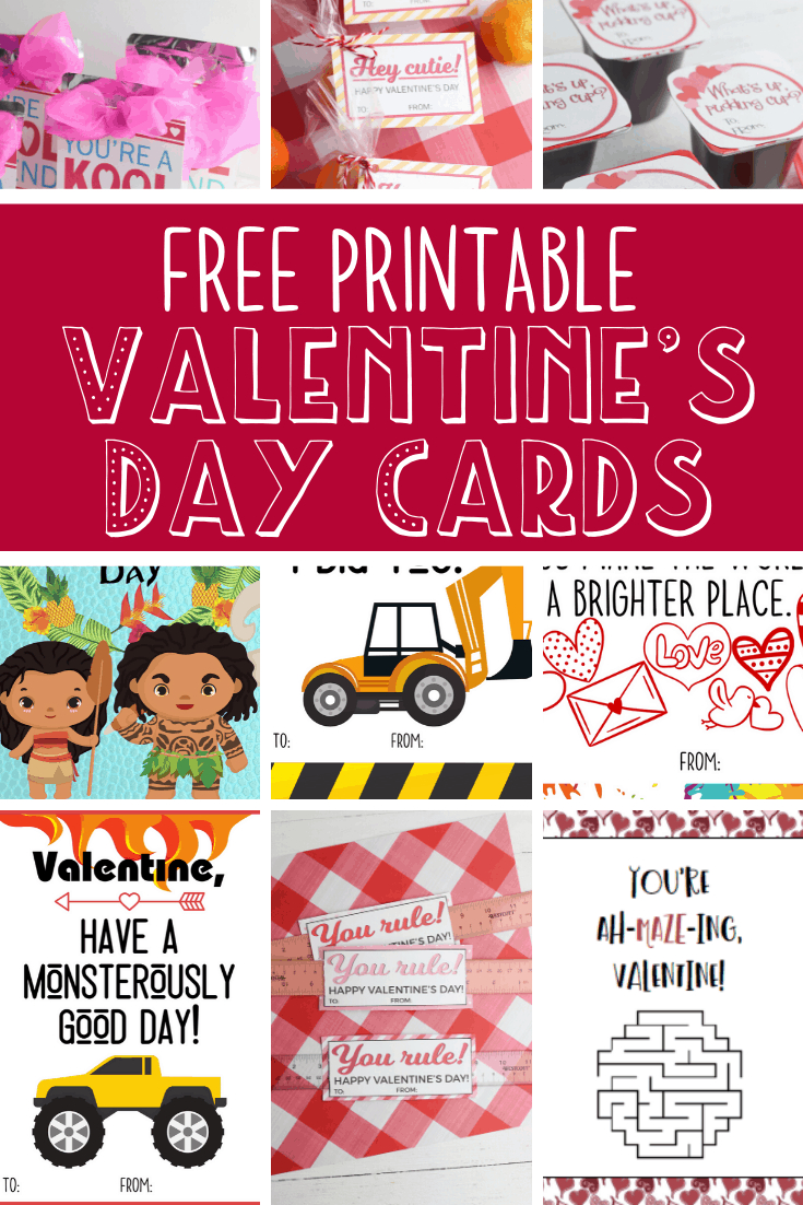 Free Printable Valentines Cards - Views From A Step Stool pertaining to Free Printable Valentines Cards For Son