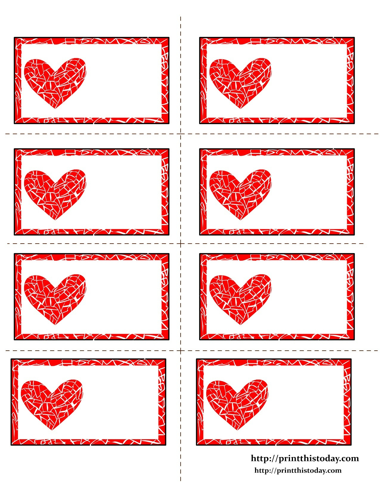 Free Printable Valentines Day Name Tags - Printable Party Favors pertaining to Free Printable Heart Labels