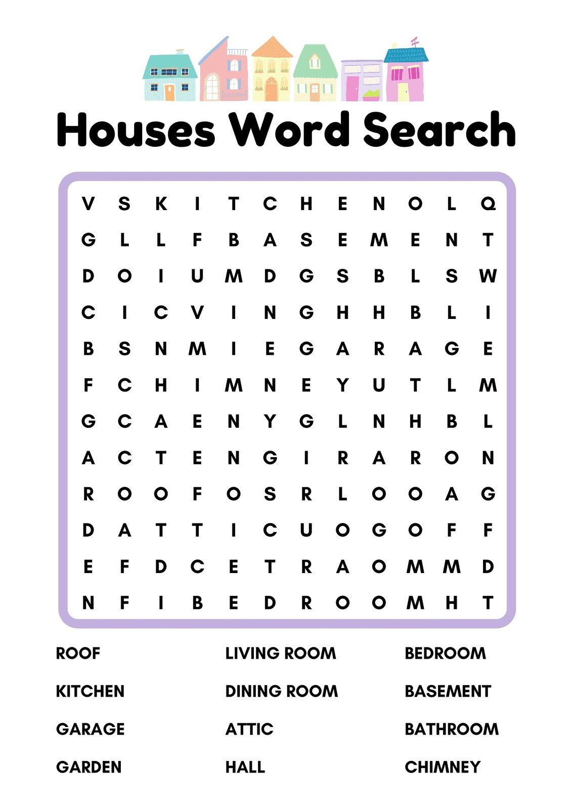 Free Printable Word Search Worksheet Templates | Canva inside Free Printable Word Search Puzzles For High School Students