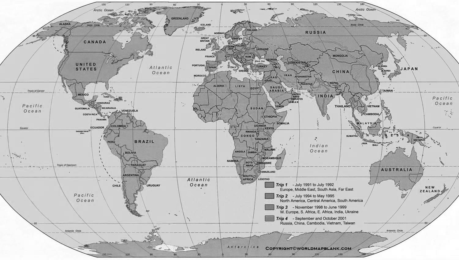 Free Printable World Map With Country Name List In Pdf intended for Free Printable World Map With Countries Labeled
