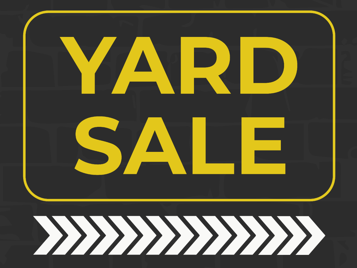 Free Printable Yard Sale Sign Template To Edit Online inside Free Printable Yard Sale Signs