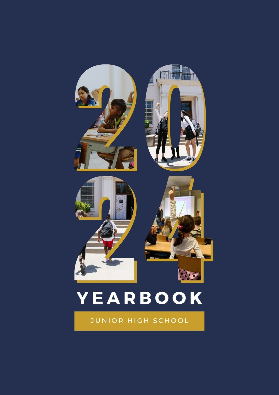 Free Printable Yearbook Templates You Can Customize | Canva throughout Free Printable Yearbook Templates