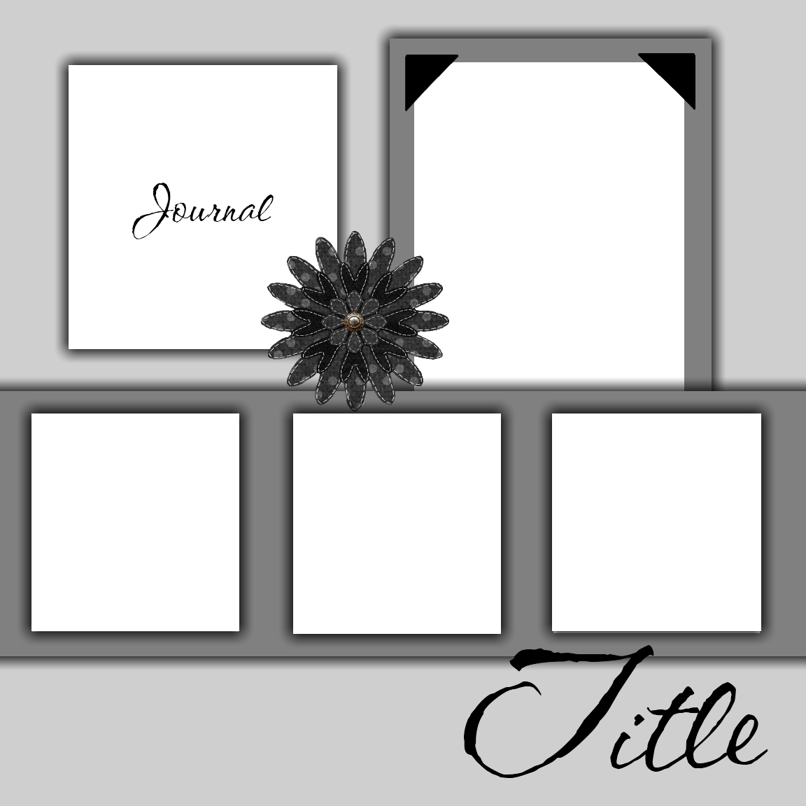 Free Scrapbook Templates - Sweetly Scrapped &amp;#039;S Free Printables pertaining to Free Printable Scrapbook Templates