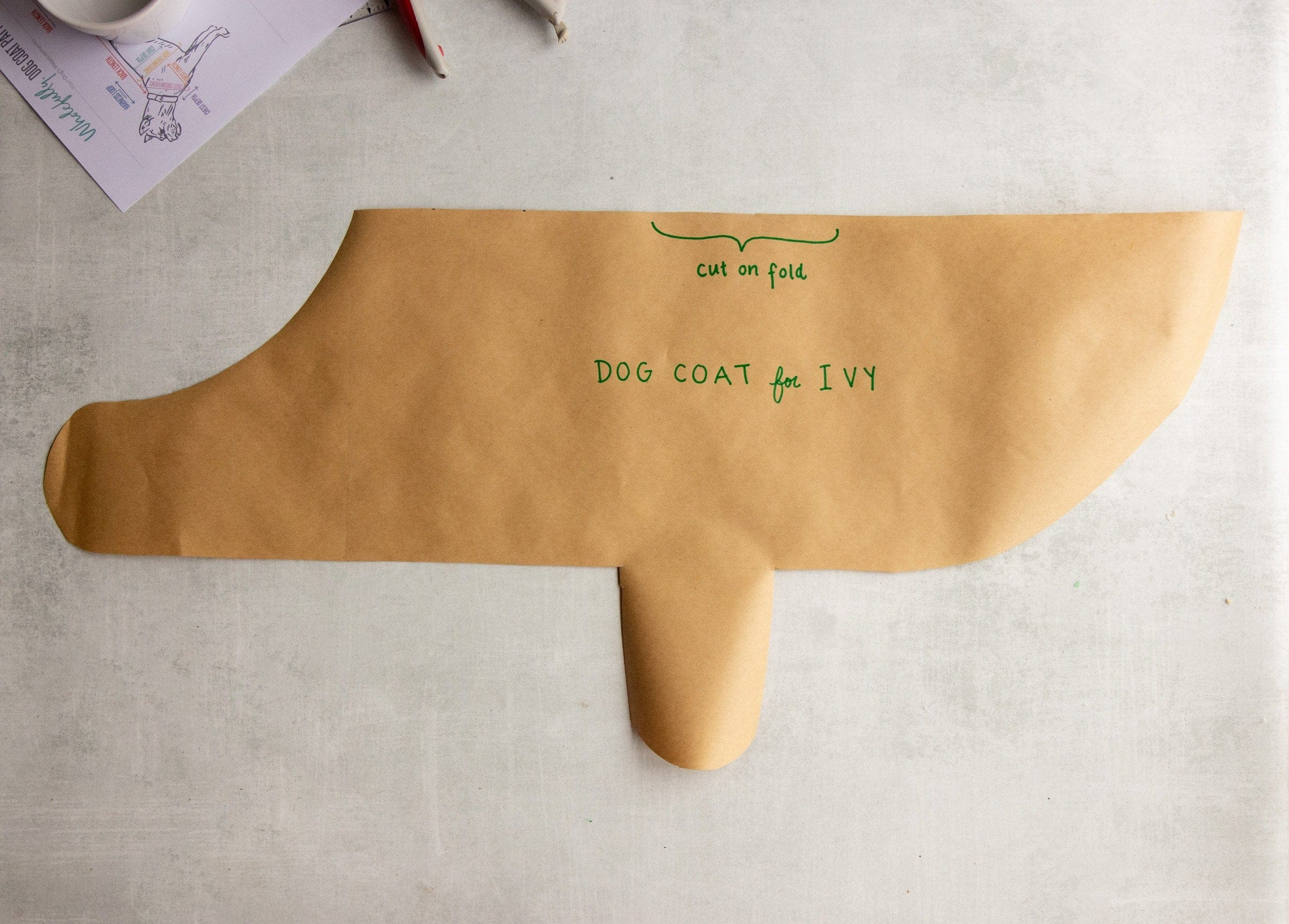 Free Sewing Pattern For Dog Coat inside Dog Coat Sewing Patterns Free Printable